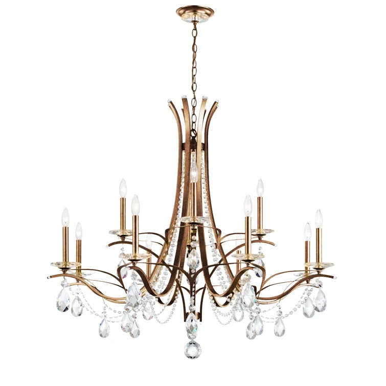 Vesca 12 - Light Dimmable Classic / Traditional Chandelier