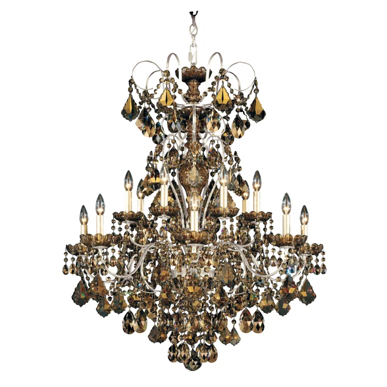 New Orleans 14 - Light Crystal Tiered Chandelier
