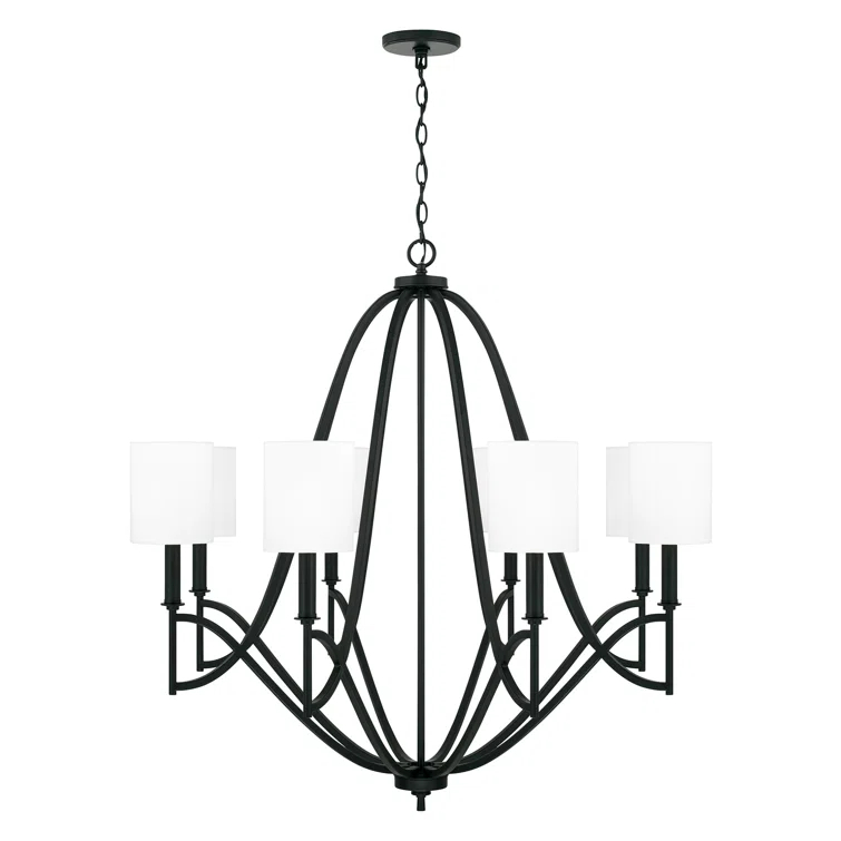 Capital Lighting Sylvia 8 - Light Dimmable Empire Chandelier