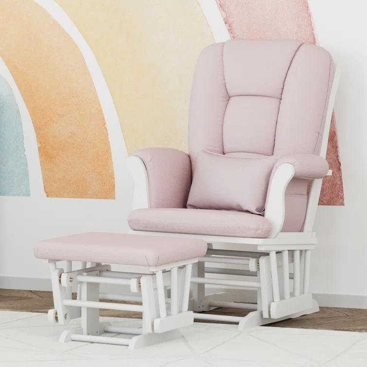 Tuscany Rocking Chair Glider with Ottoman
