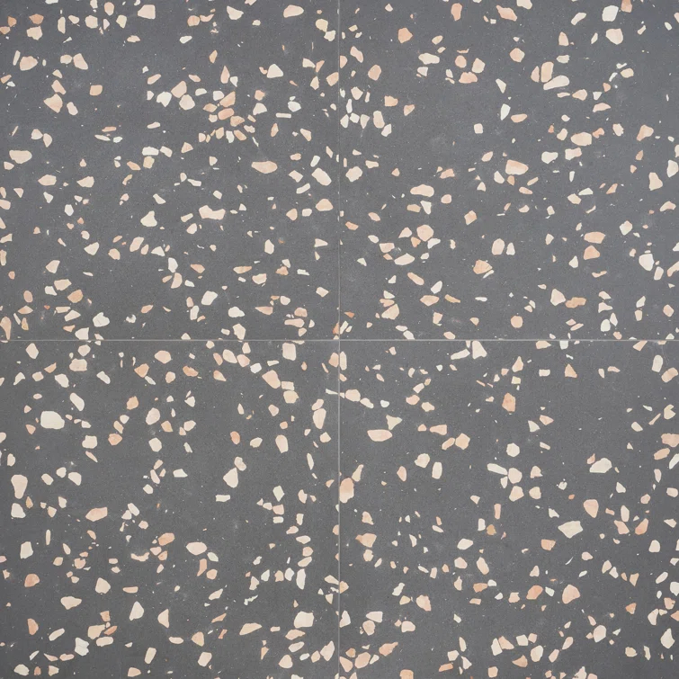 Brezza Terrazzo 23.62 in. x 23.62 in. Honed Terrazzo Floor and Wall Tile (3.87 Sq. Ft. / Each)