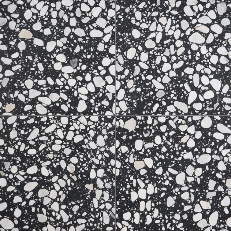 Brezza Terrazzo 23.62 in. x 23.62 in. Honed Terrazzo Floor and Wall Tile (3.87 Sq. Ft. / Each)