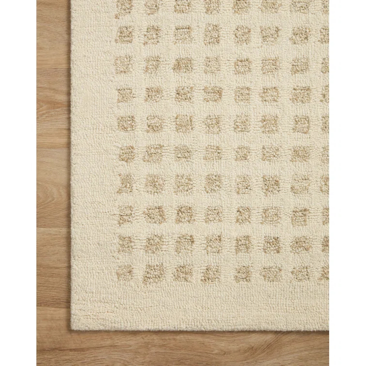 Chris Loves Julia x Loloi Polly Handmade Ivory/Natural Rug