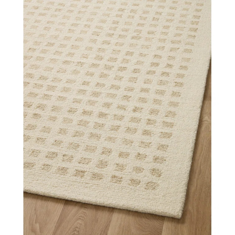 Chris Loves Julia x Loloi Polly Handmade Ivory/Natural Rug