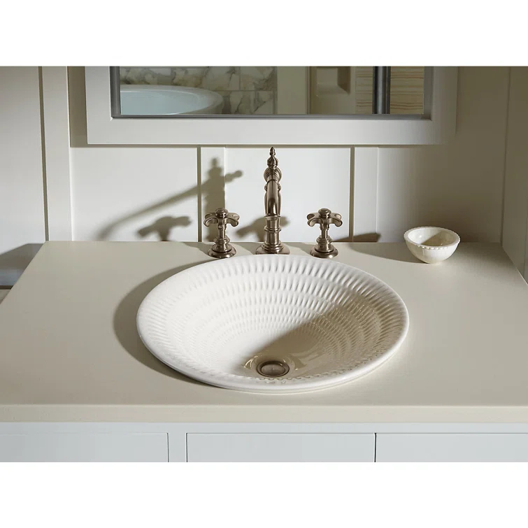 Kohler Derring® Carillon , Artist Editions Round Carillon Wading Pool Bathroom Sink