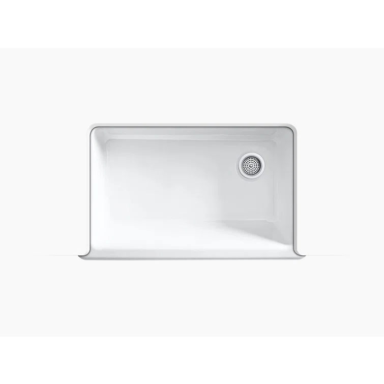Whitehaven® Self-Trimming 36" L x 22" W Farmhouse Kitchen Sink