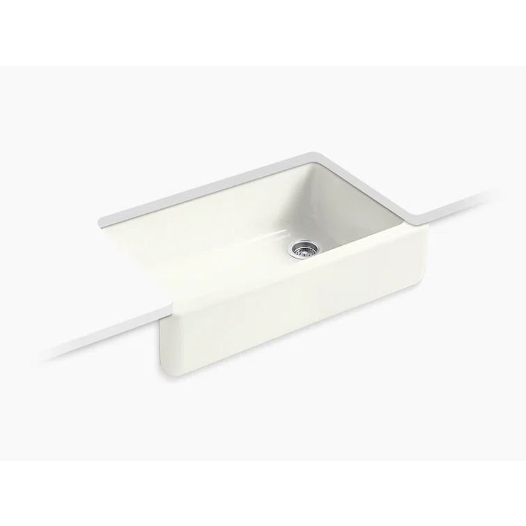 Whitehaven® Self-Trimming 36" L x 22" W Farmhouse Kitchen Sink