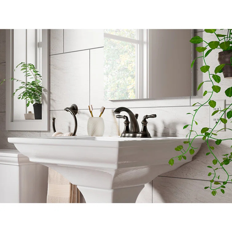 Kohler Devonshire Centerset Bathroom Sink Faucet, 1.2 gpm