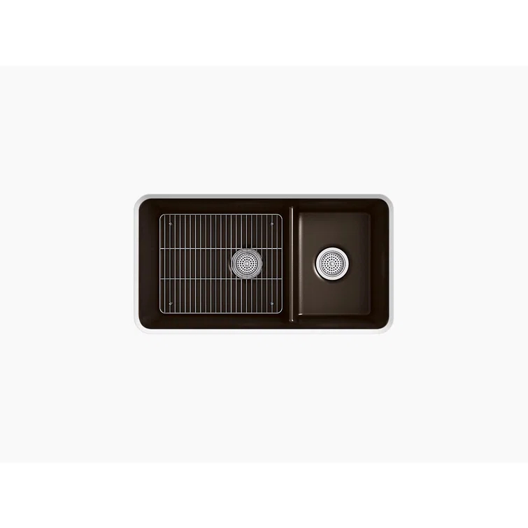 Cairn® 34" L x 18" W Double Basin Undermount with Accessories