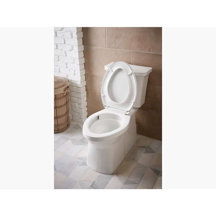 Corbelle™ 1.28 GPF Water Efficient Elongated Two-Piece toilet (Seat Not Included)