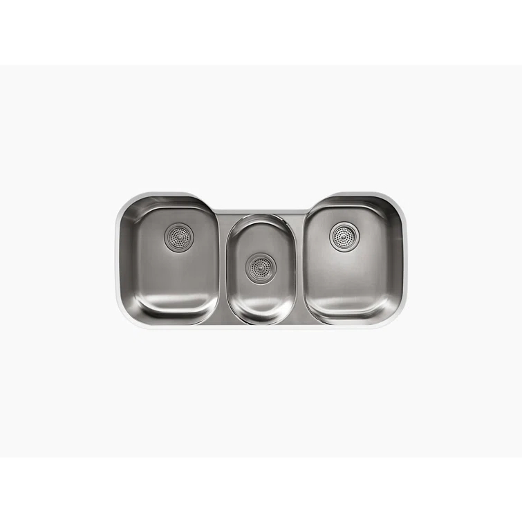 Undertone® 41-5/8" L x 20-1/8" W Drop-In Kitchen Sink