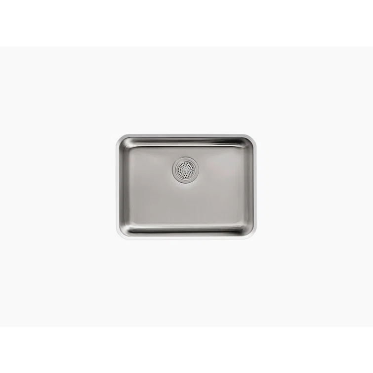 Undertone® 23" L x 17-1/2" W x 7-5/8" Extra-Large Squared Under-Mount Single-Bowl Kitchen Sink