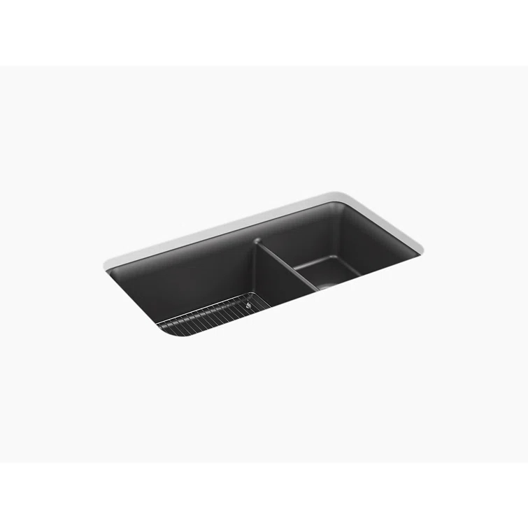 Cairn® 34" L x 18" W Double Basin Undermount with Accessories