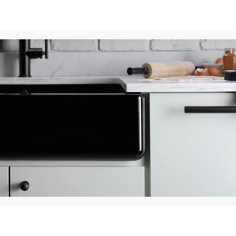 Whitehaven® Self-Trimming 36" L x 22" W Farmhouse Kitchen Sink