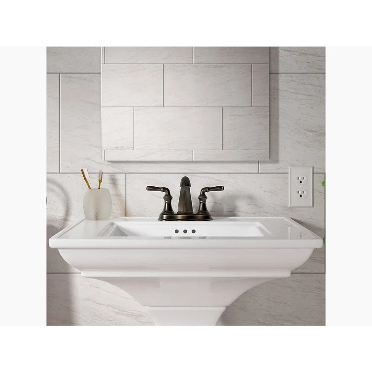 Kohler Devonshire Centerset Bathroom Sink Faucet, 1.2 gpm