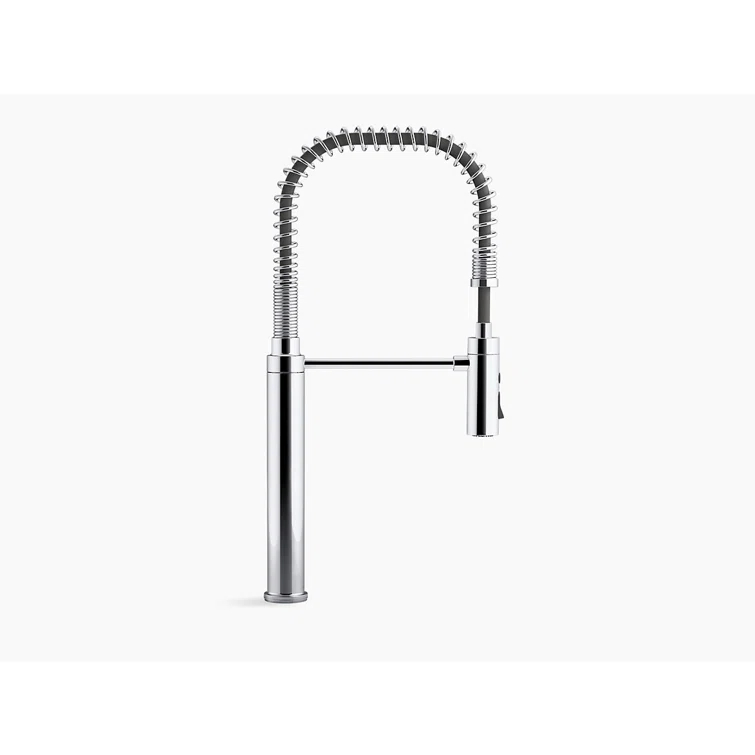 Kohler Purist® Single Handle Semi-Professional Pre-Rinse Kitchen Faucet with Pull Down Sprayer