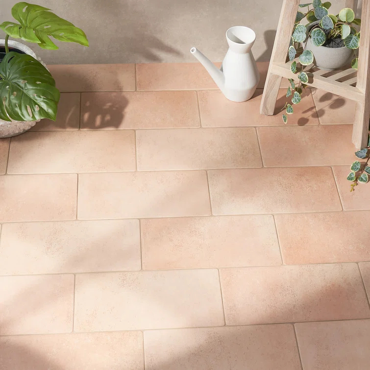 Kaleo 7.08 in. x 14.17 in. Matte Porcelain Terracotta Look Floor and Wall Tile(10.76 Sq. Ft. / Case)