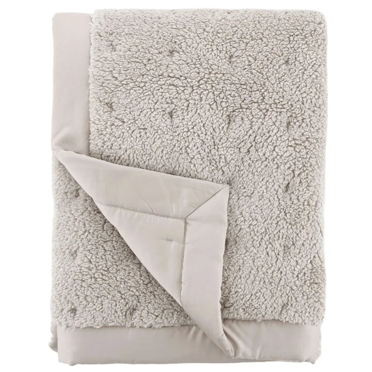 Marshmallow Fleece Puff Throw