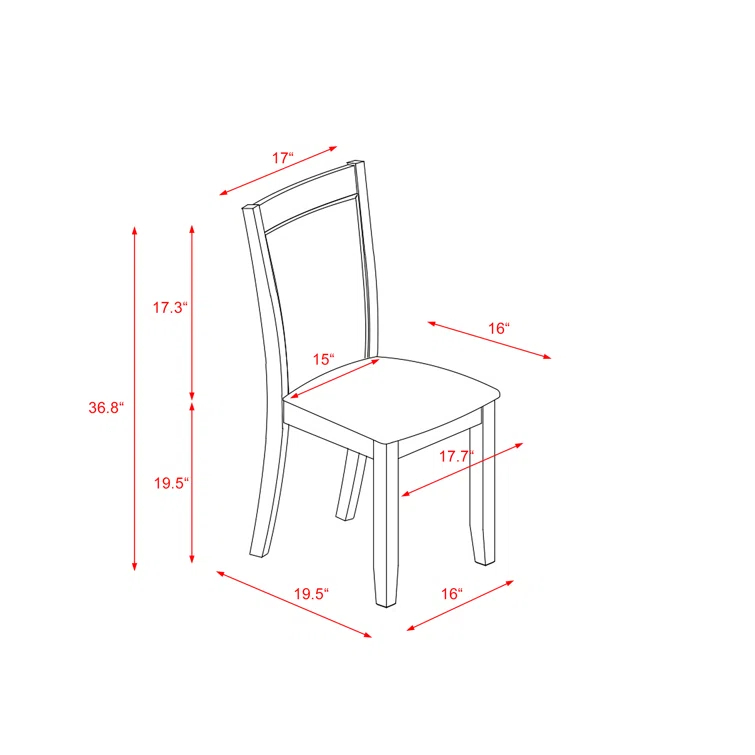 Polen 18'' H Linen Fabric Upholstered Side Chair