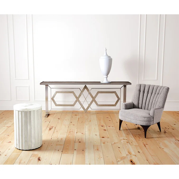 Umaid Palace Console-Nickel