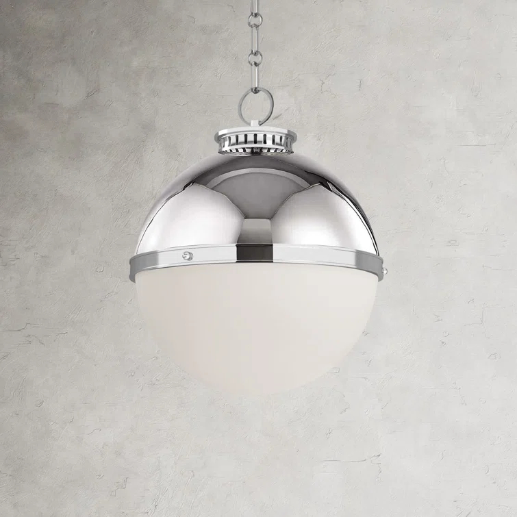 Manila Single Light Glass Dimmable Pendant