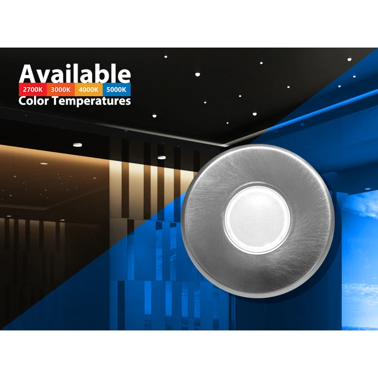 DLFv3 Round 5'' Dimmable LED Canless Recessed Lighting Kit