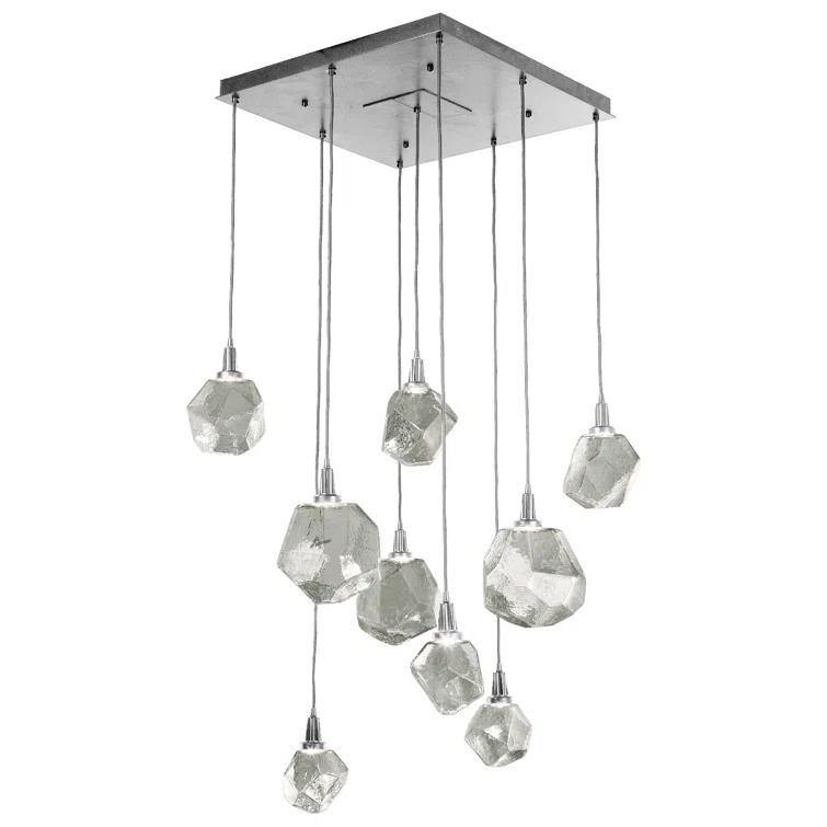 Gem 9 - Light LED Cluster Pendant