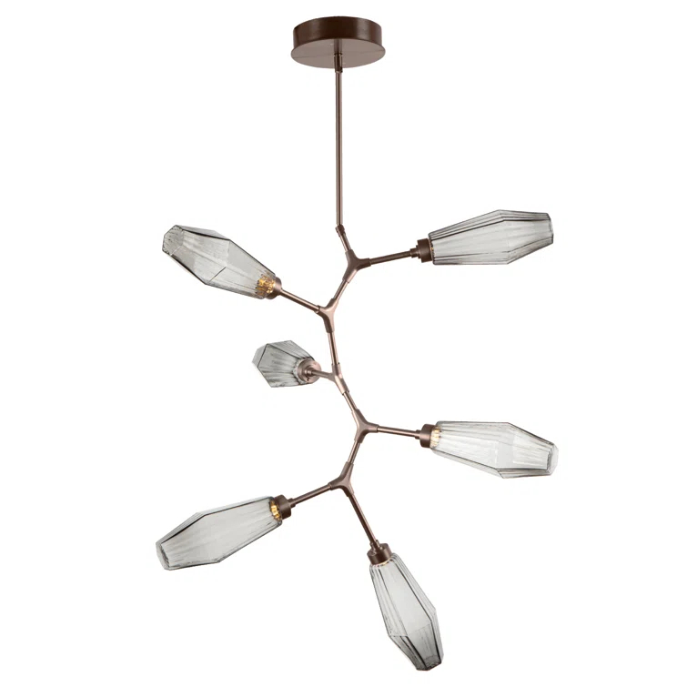 Aalto Dimmable LED Modern Linear Chandelier
