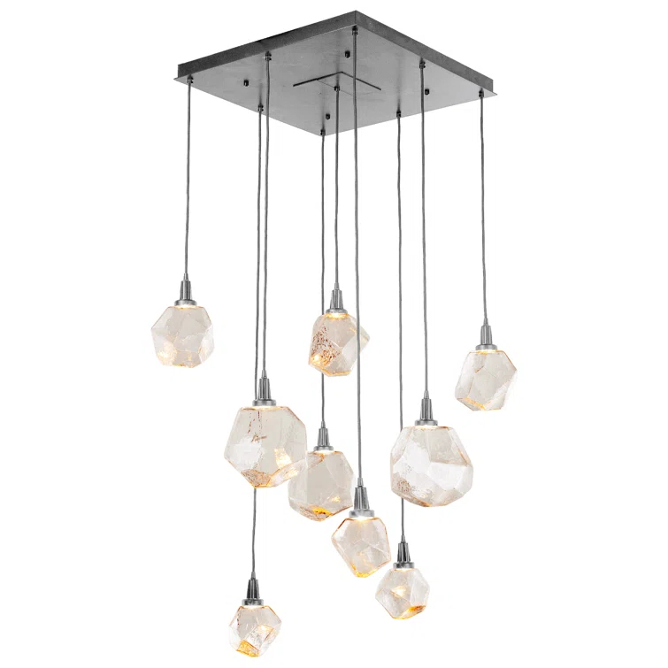 Gem 9 - Light LED Cluster Pendant