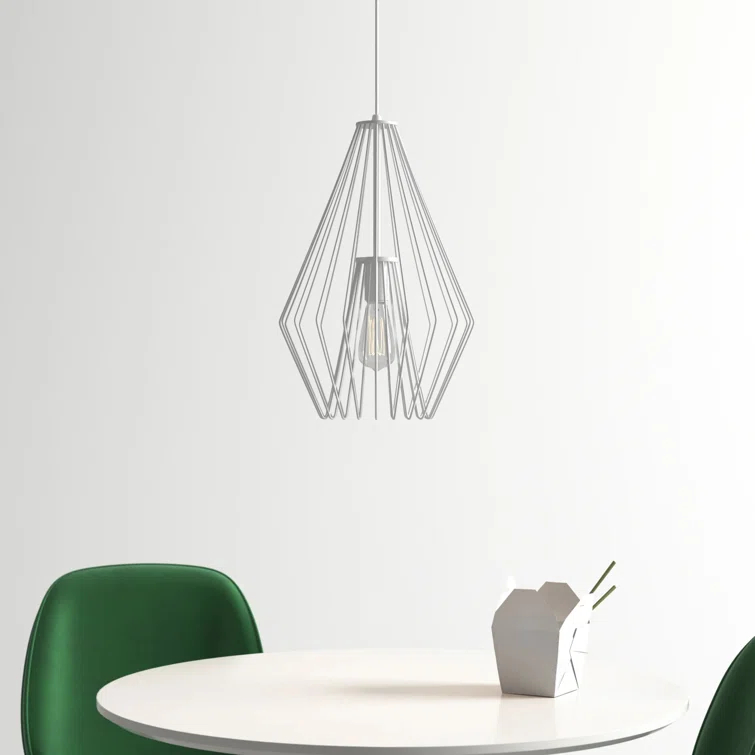 Frankie Single Light Metal Dimmable Pendant