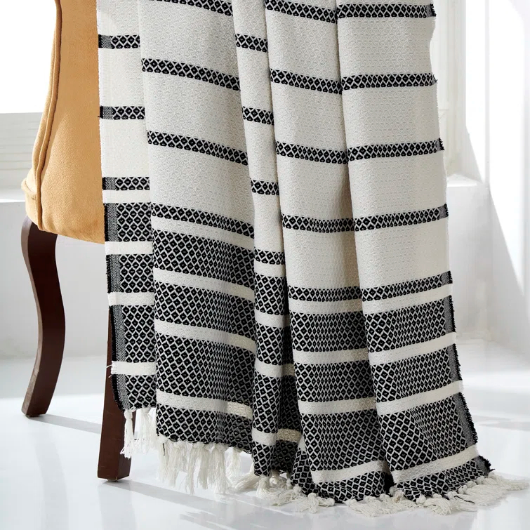 Modern Threads Edda Modern Cotton Throw