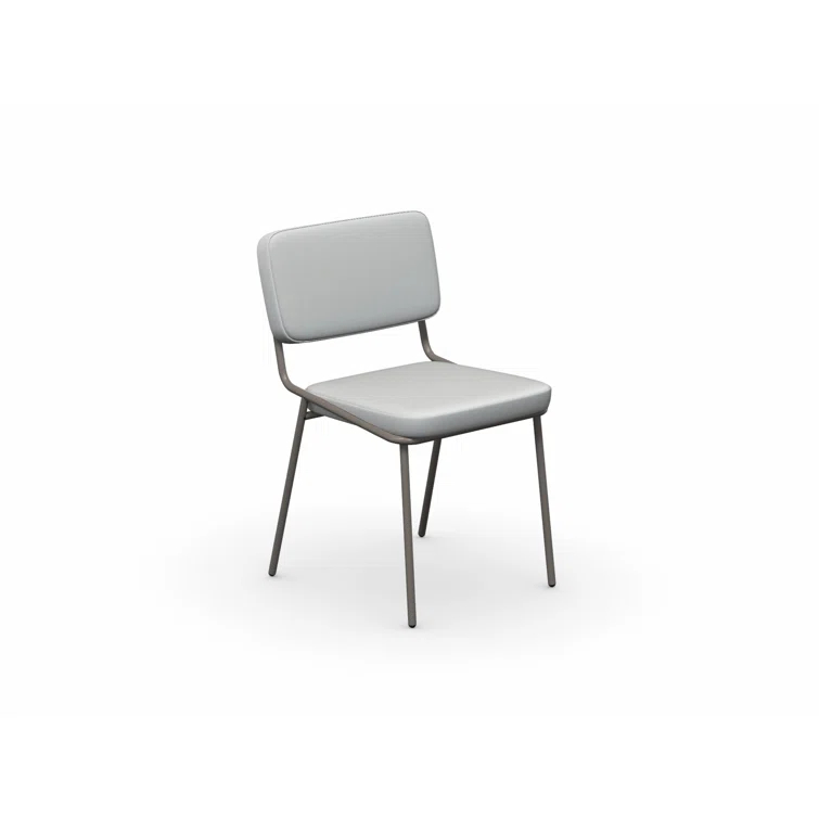 Sixty Upholstered Dining Chair with Metal Frame