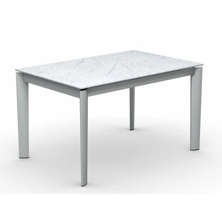 Lord Extending Table with Ceramic Top and Metal Frame