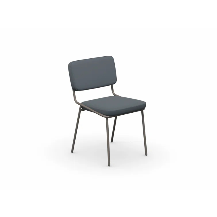 Sixty Upholstered Dining Chair with Metal Frame