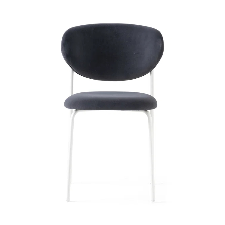 Cozy Upholstered Chair with Metal Frame