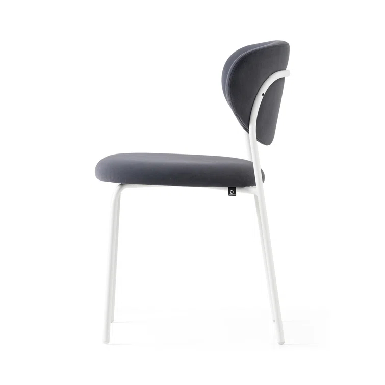 Cozy Upholstered Chair with Metal Frame