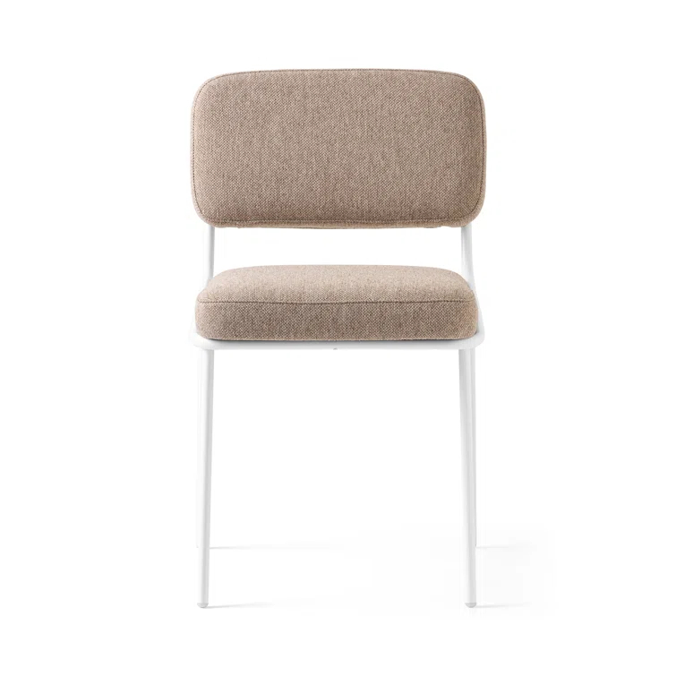 Sixty Upholstered Dining Chair with Metal Frame