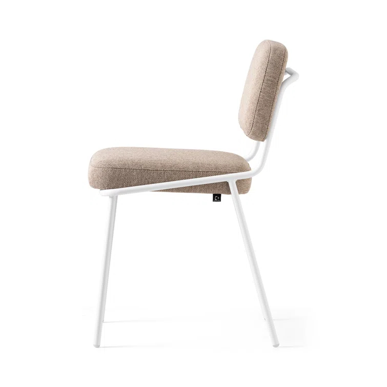 Sixty Upholstered Dining Chair with Metal Frame
