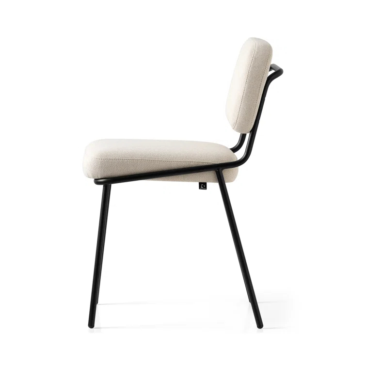 Sixty Upholstered Dining Chair with Metal Frame