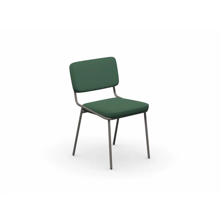 Sixty Upholstered Dining Chair with Metal Frame