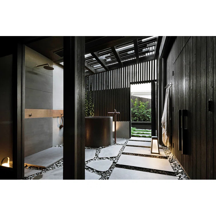 45" Hammered Copper Japanese Style Soaker Bathtub