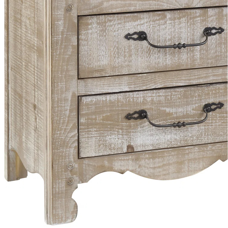 Thorin 3-Drawer Nightstand