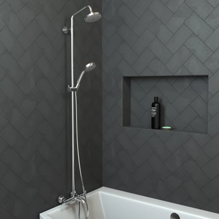 Croma Thermostatic Complete Shower System
