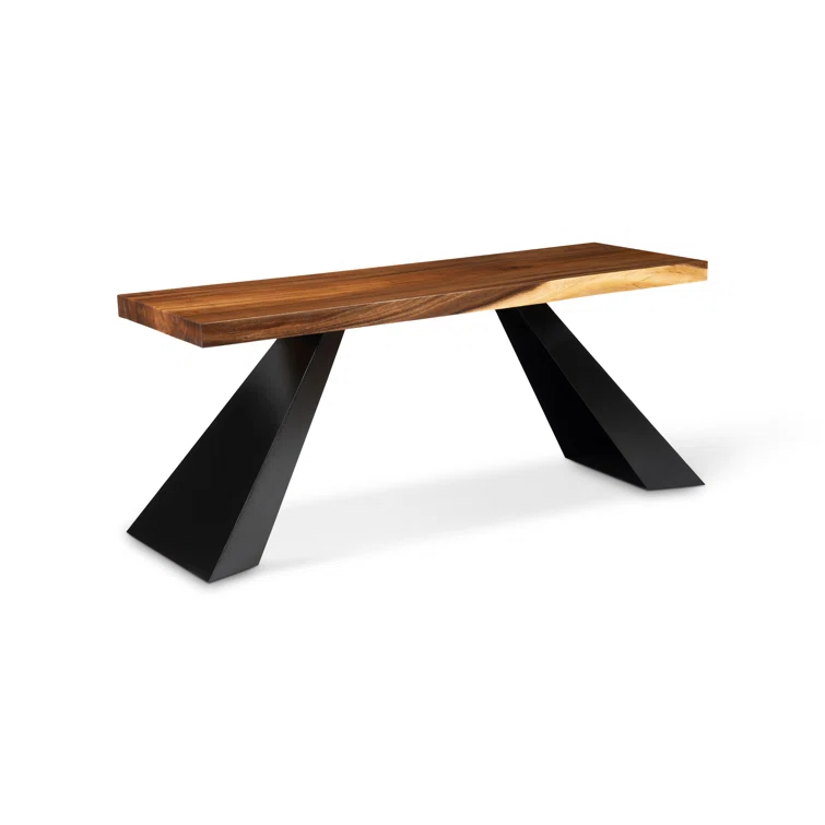 Tapered Wood Console