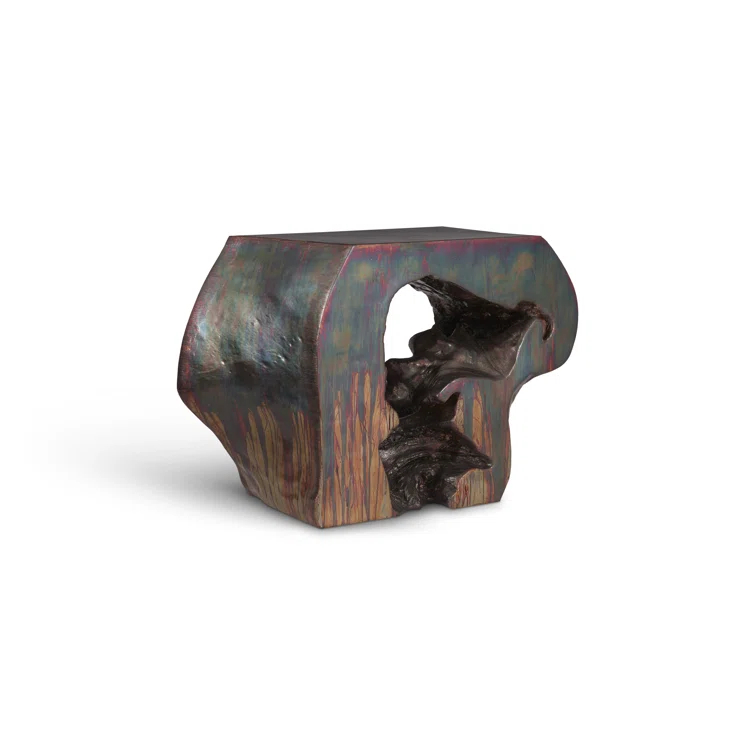 Cast Naturals Plateada Hollow 40 Console Table