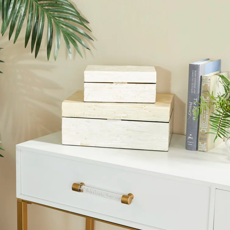2 - Piece Handmade Decorative Box