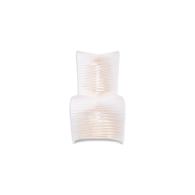 Seat Belt Cotton Upholstered Side Chair