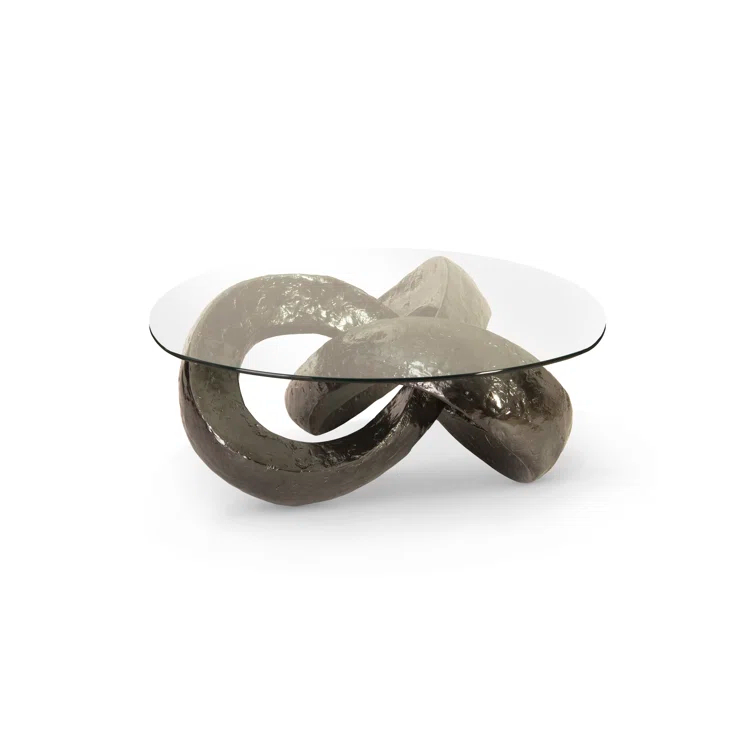 Phillips Collection Trifoil Abstract Coffee Table