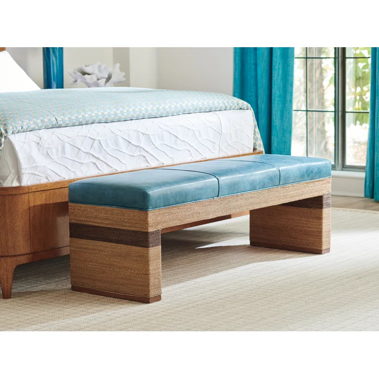 Palm Desert Rosemead Wicker Bench