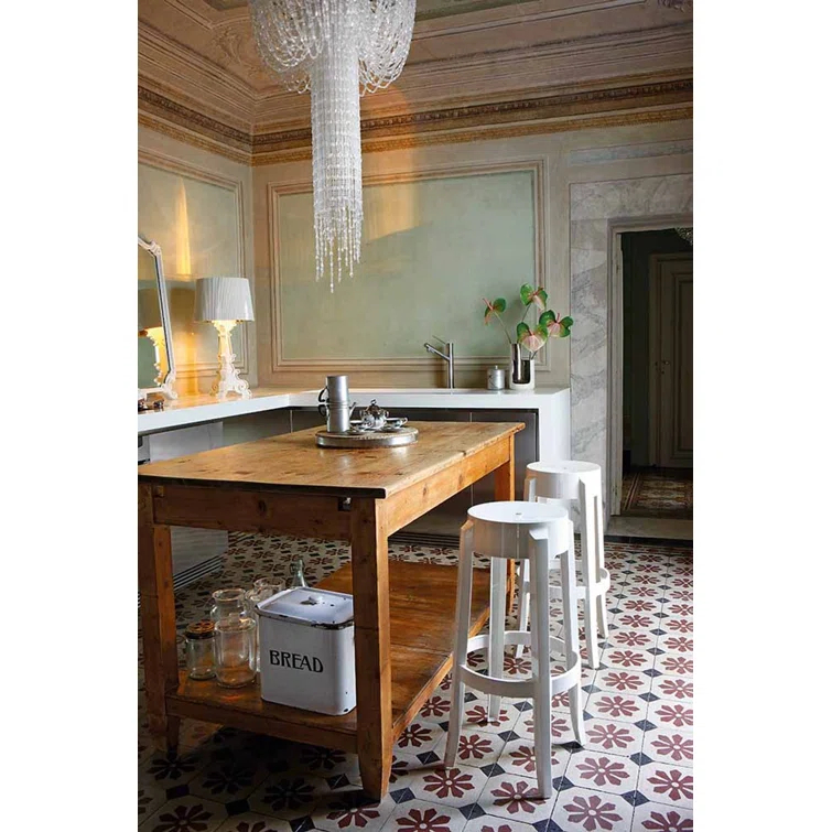 Charles Ghost Patio Bar Stool